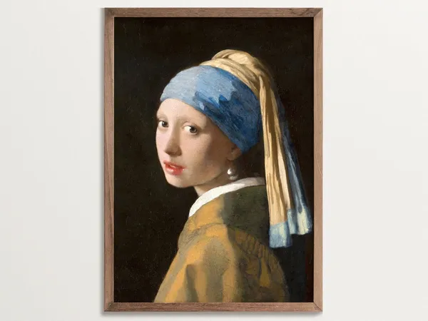 Girl With a Pearl Earring, Johannes Vermeer Art Print