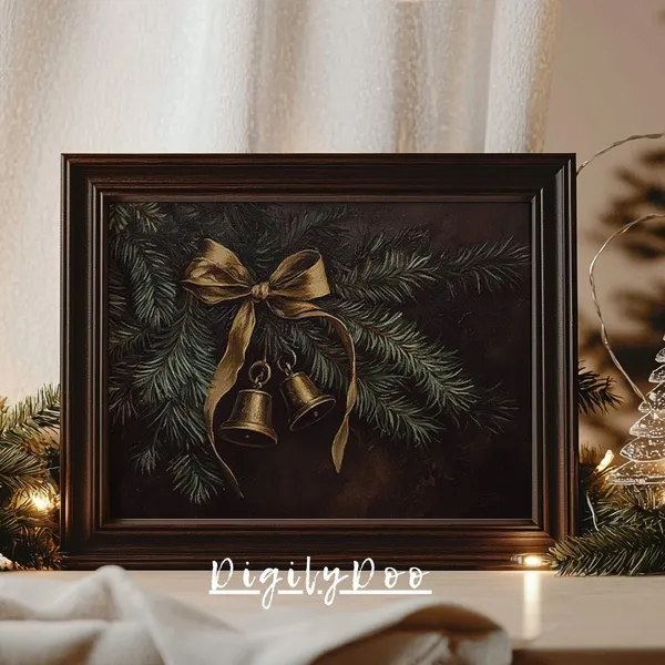 Christmas Pine Tree Winter Holiday Art Print
