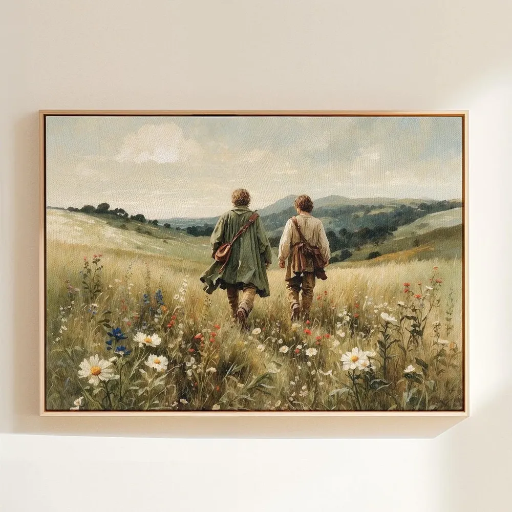 Lord Of The Rings The Shire Art Print