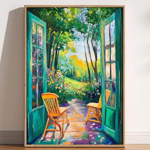 Henri Matisse Open Window, Fauvism Exhibition Print