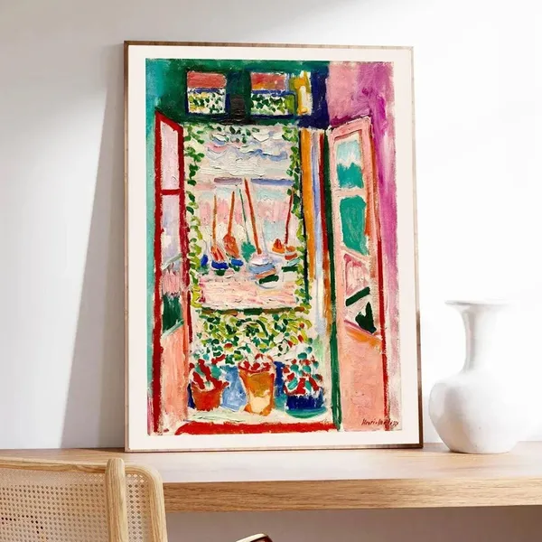Matisse Open Window Collioure Nature Art Print