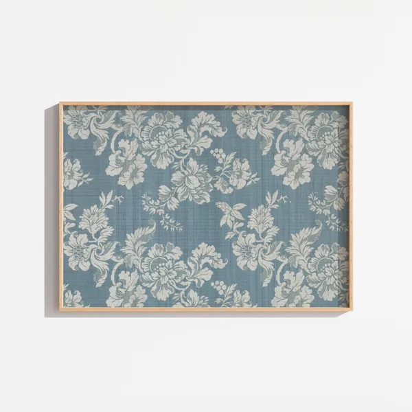 Vintage Textile Antique Horizontal Tapestry, Wall Art