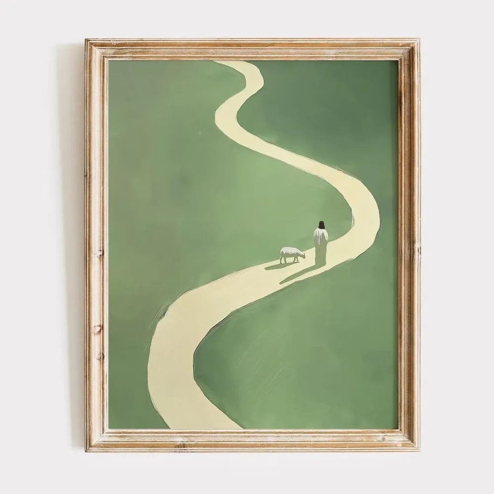 Good Shepherd Christian Wall Art Print