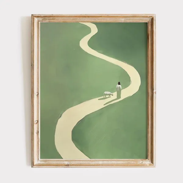 Good Shepherd Christian Wall Art Print