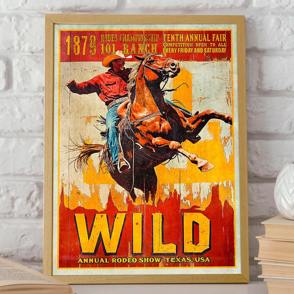 101 Ranch Wild Rodeo Championship Poster Print - Image 2