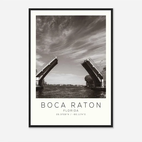 Boca Raton Florida Photo Travel Poster