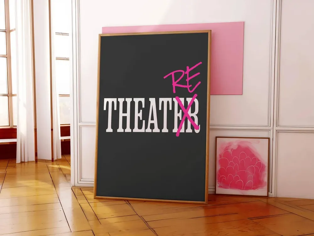 Funny Theatre Nerd Poster Print, Drama Classroom Decor - Image 2