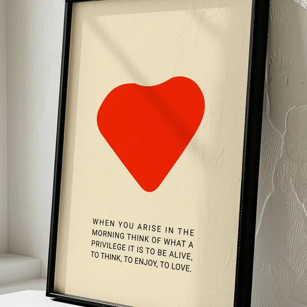 Maximalist Love Quote Poster, Modern Eclectic Wall Art