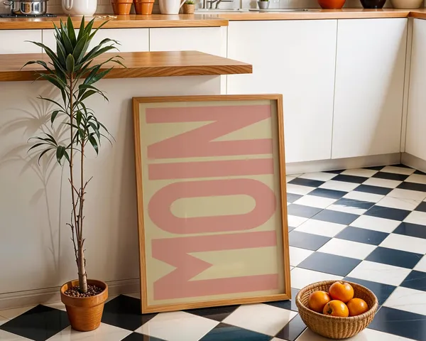 Moin Poster, North German Typography Art Print
