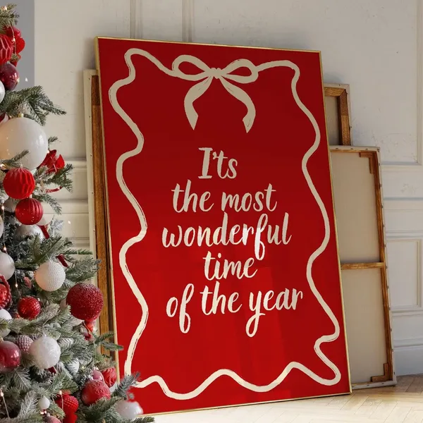 Its The Most Wonderful Time Christmas Art Print