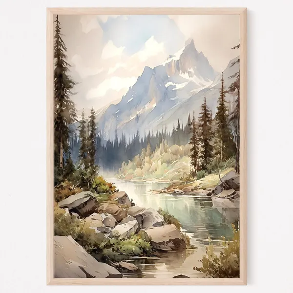 Rocky Mountain National Park Usa Art Print