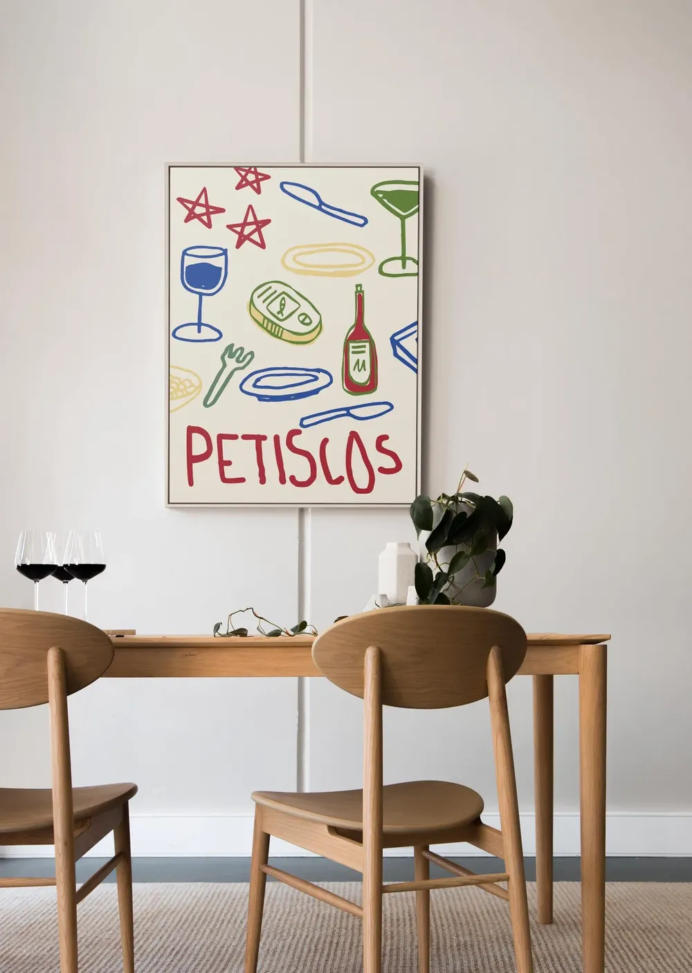 Colourful Kitchen Classic Travel Poster - Image 2