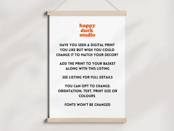 Custom Edit Request, Wall Art Print