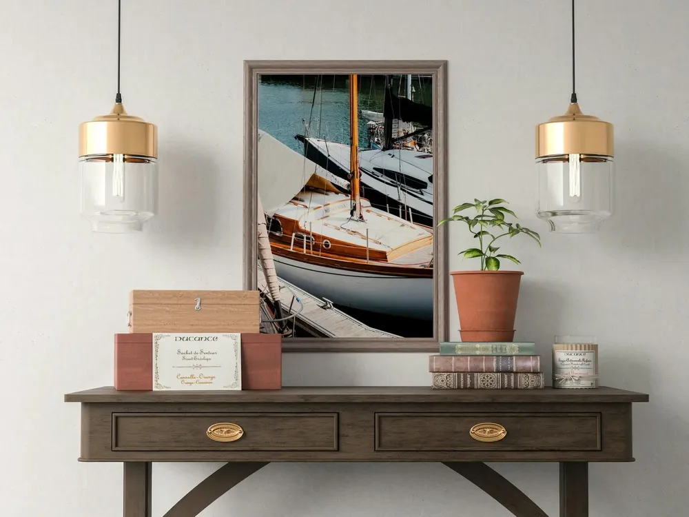 Vintage Retro Beach Art Print - Image 4