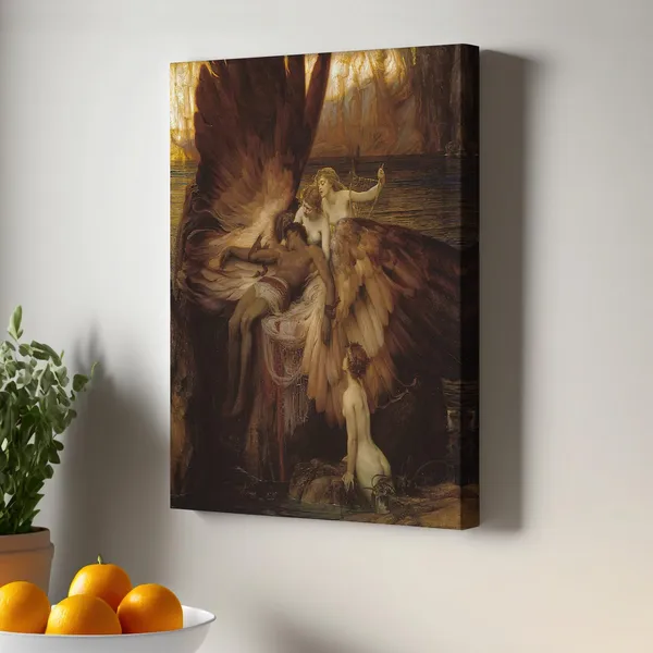 Lament For Icarus Modern Art Print