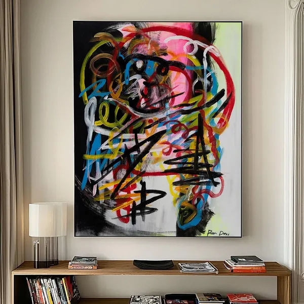 Abstract Painting Modern Abstract Wall Art Print