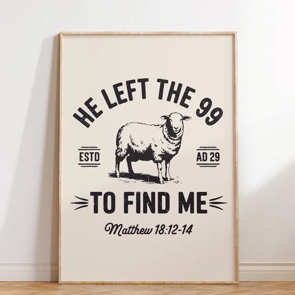 Matthew Bible Verse Christian Scripture Art Print