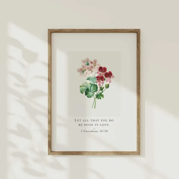 Valentine's Day Scripture 1 Corinthians 16:14