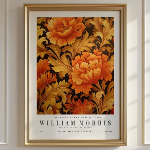 William Morris - Botanical Floral Print