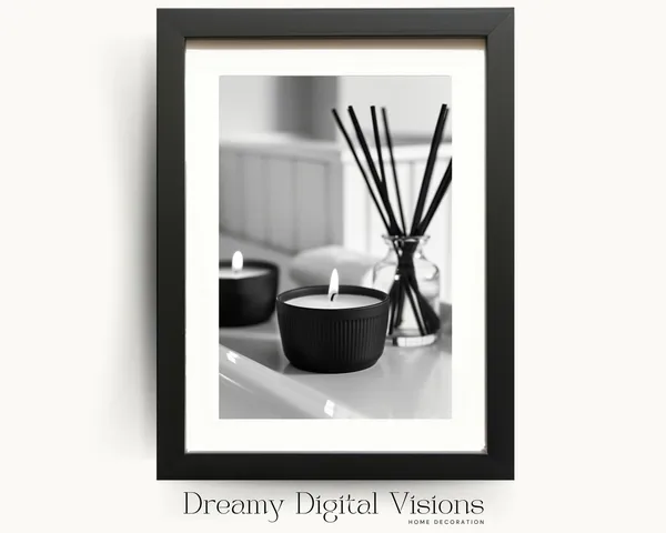 Stylish Bathroom Print, Minimalist Spa Decor
