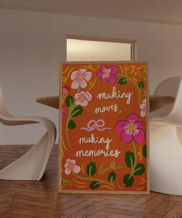 Motivational Mom Quote Art Print, Office Decor