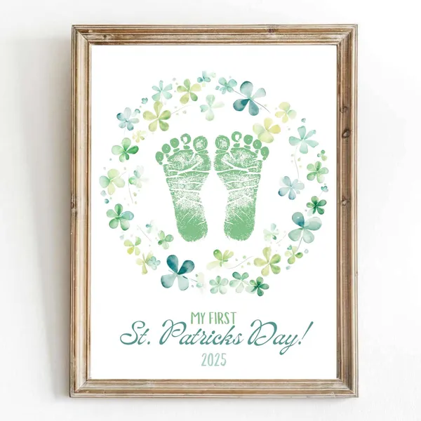 My First St. Patrick's Day Keepsake Art Print