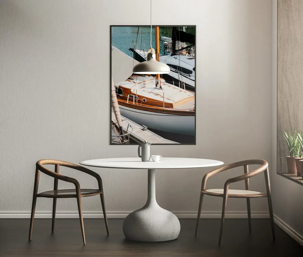 Vintage Retro Beach Art Print - Image 2
