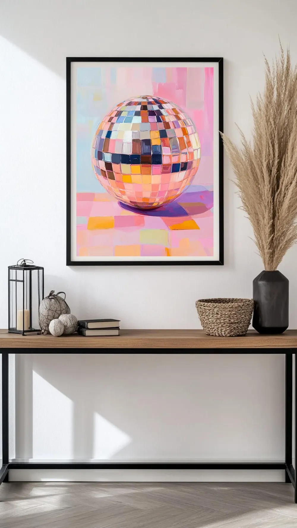 Disco Ball Retro 70s Decor, Poster Print - Image 3
