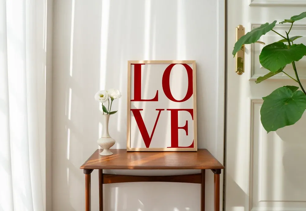 Love - Vintage 70s Typography - Image 4