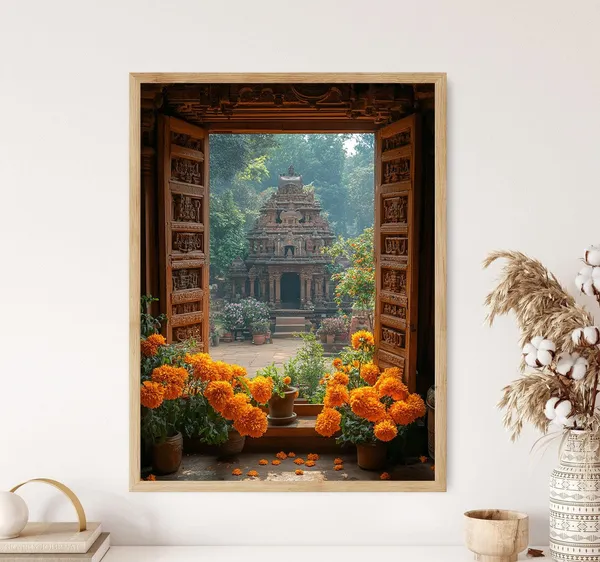 Lingaraj Temple Bhubaneswar Odisha Art Print