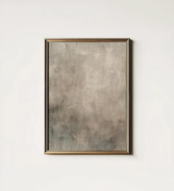 Modern Earthy Abstract Painting Art Print