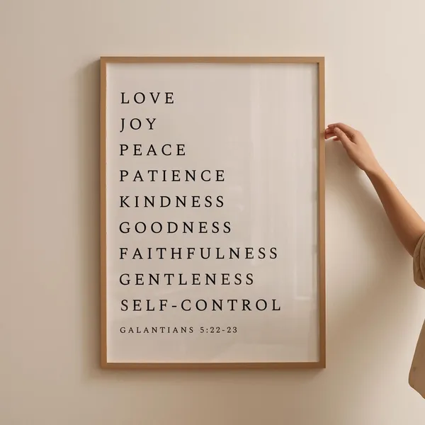 Galatians 5:22-23 Fruit of the Spirit, Scripture