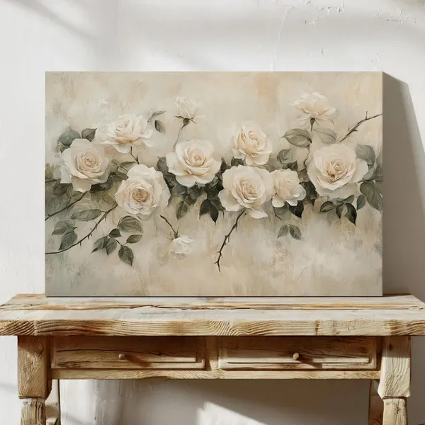 White Rose - Elegant Floral Art
