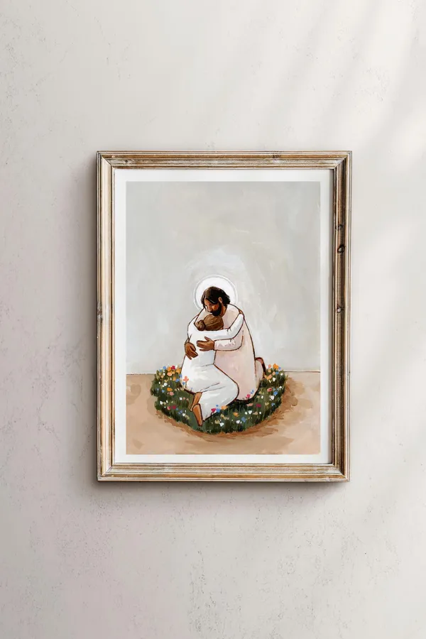 Beautiful Surrender I Surrender, Jesus Christ Art Print