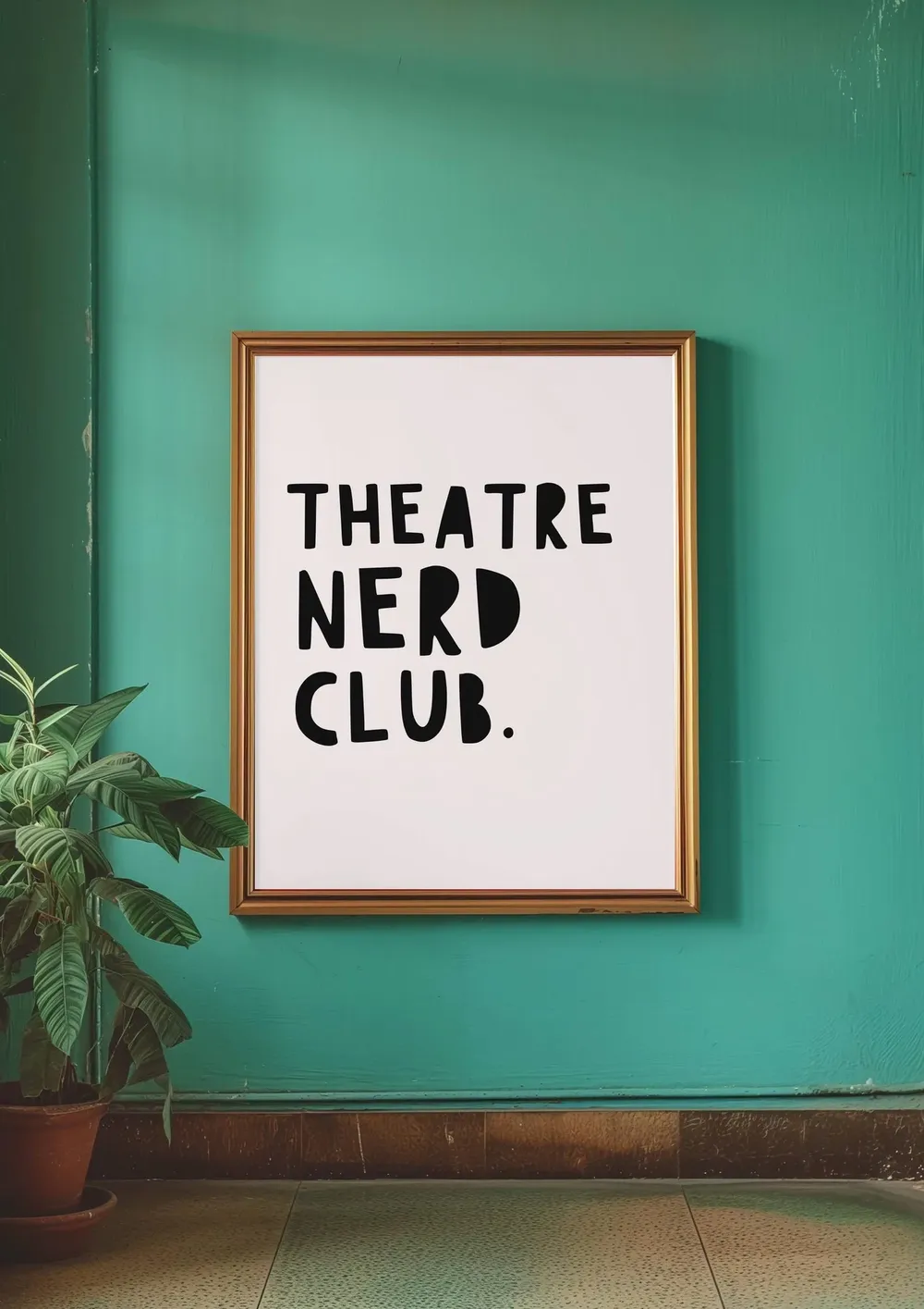 Theatre Nerd Club Drama Class Art Print, Broadway Decor - Image 3