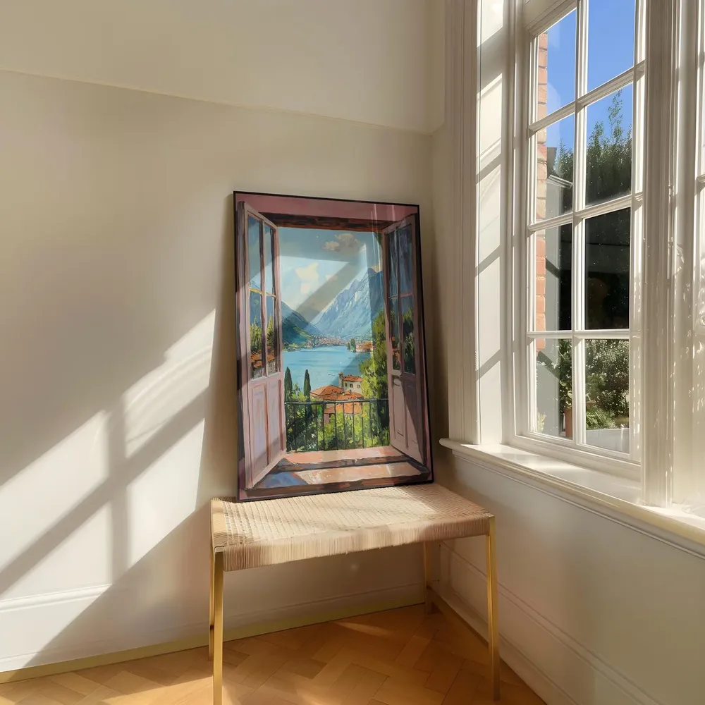 Open Window, Matisse-Inspired Fauvism Exhibition Print - Image 2
