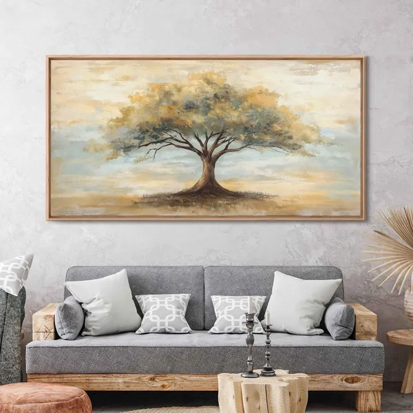 Tree Of Life Vintage Botanical Art Print, Dreamy Style