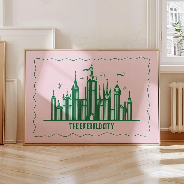 Emerald City Broadway Theater Poster Print