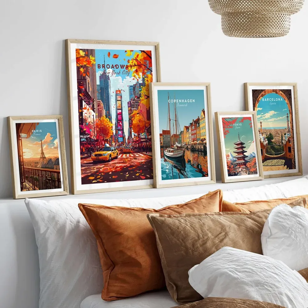 Broadway Travel Poster, New York City Gift - Image 3
