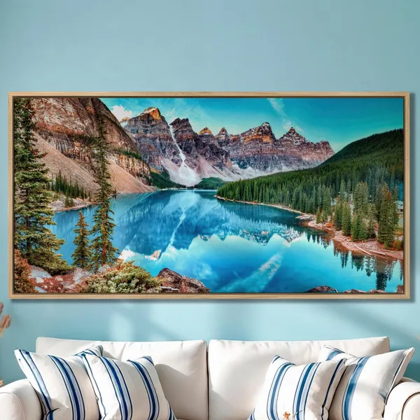 Banff National Park, Canadian Mountain Lake Art Print