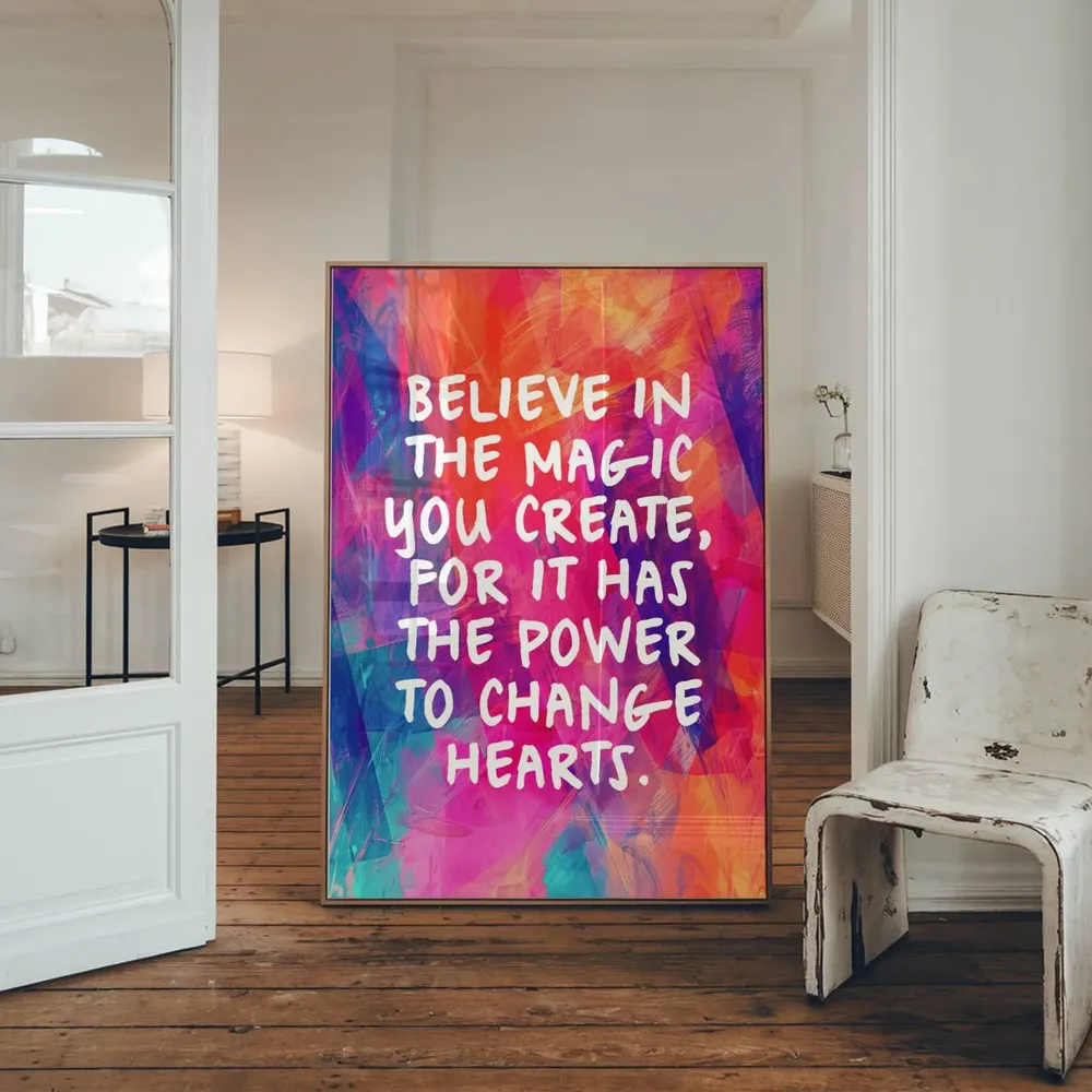 Inspirational Quote Poster, Creative Arts Classroom Decor - Image 4