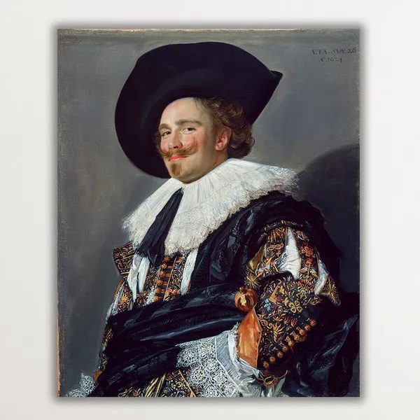 Laughing Cavalier By Frans Hals, Baroque Art Print