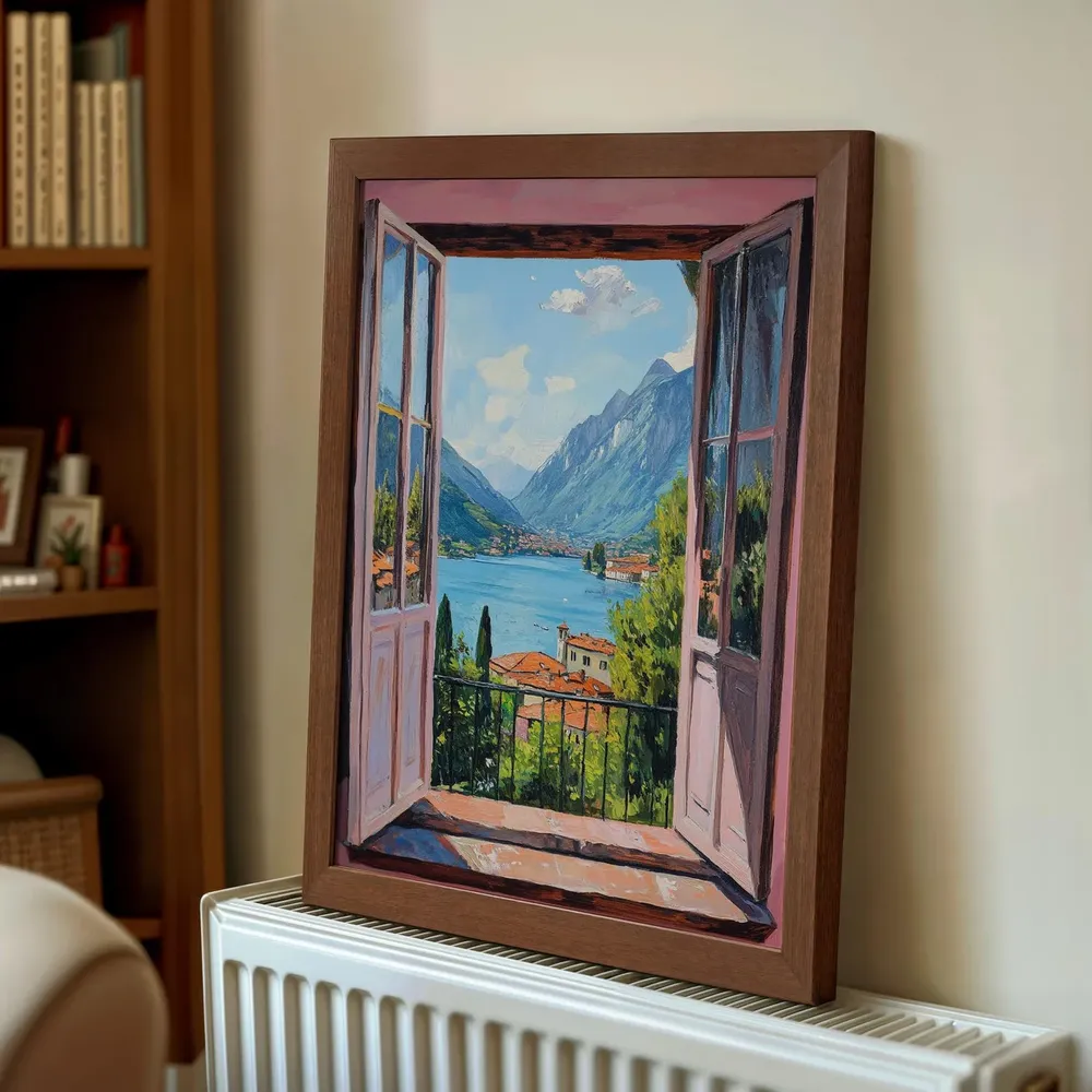 Open Window, Matisse-Inspired Fauvism Exhibition Print - Image 3