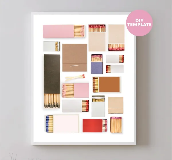 Matchbook Poster Art Print