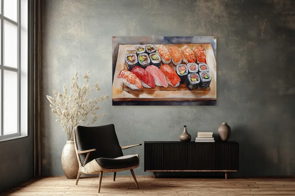 Sushi Print, Kitchen Art Print - Image 2