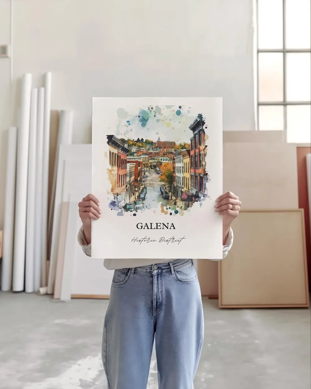 Galena IL Historic District Travel Poster - Image 5