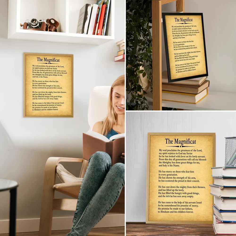 Magnificat Prayer, Song Of Mary Art Print - Image 2