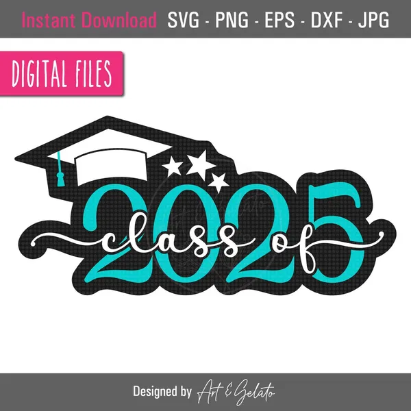 Senior 2025 Graduation Art Print, Class Of 2025