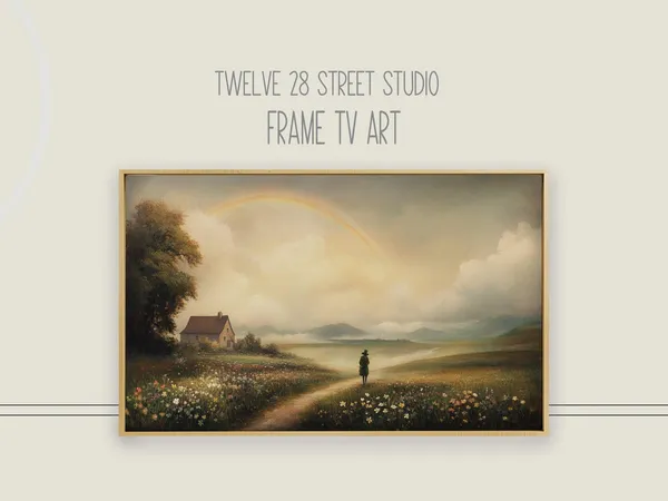 St Patrick's Day Shamrock Painting Art Print