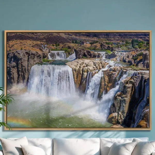 Shoshone Falls Park, Twin Falls Idaho Travel Poster